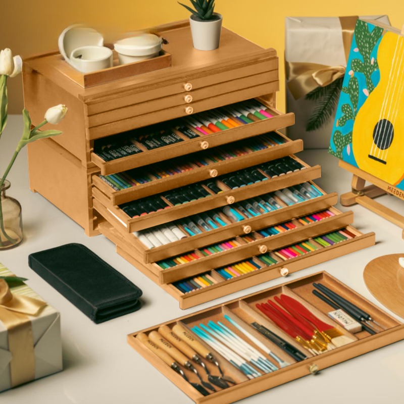 Colored Pencil Professional - Szuflady organizatora Art Studio Profesjonalny futerał