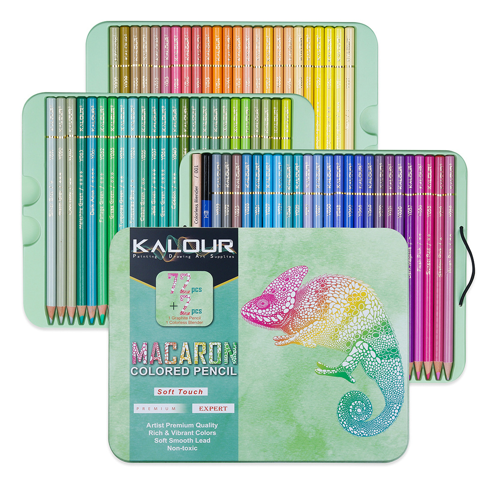 Colored Pencil Professional - 72 szt. Kredki Macarons Color Pencils