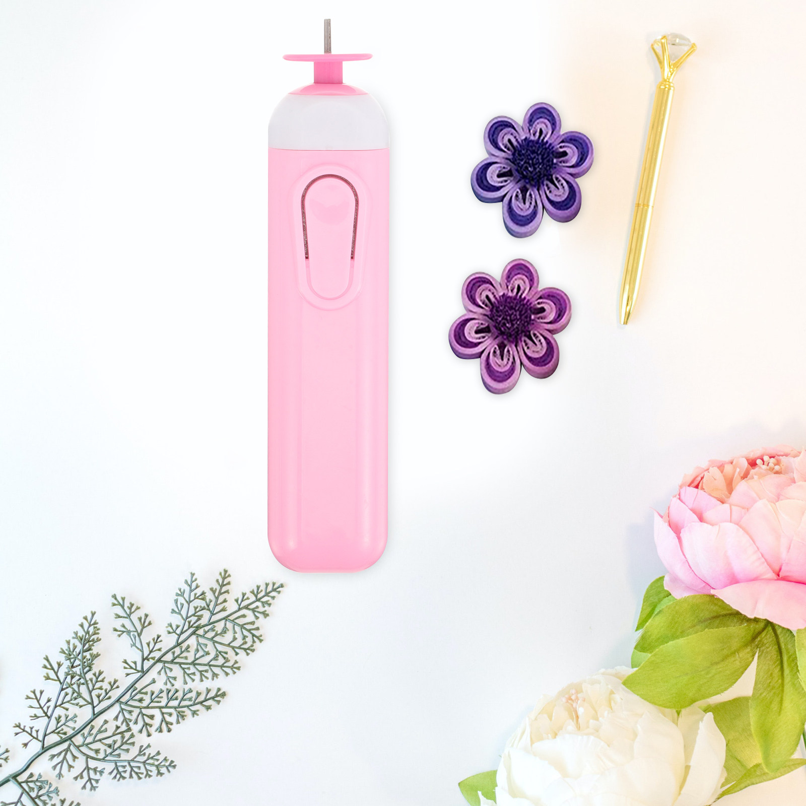 Art Quilling Craft - Zestaw elektrycznych długopisów do quillingu, różne