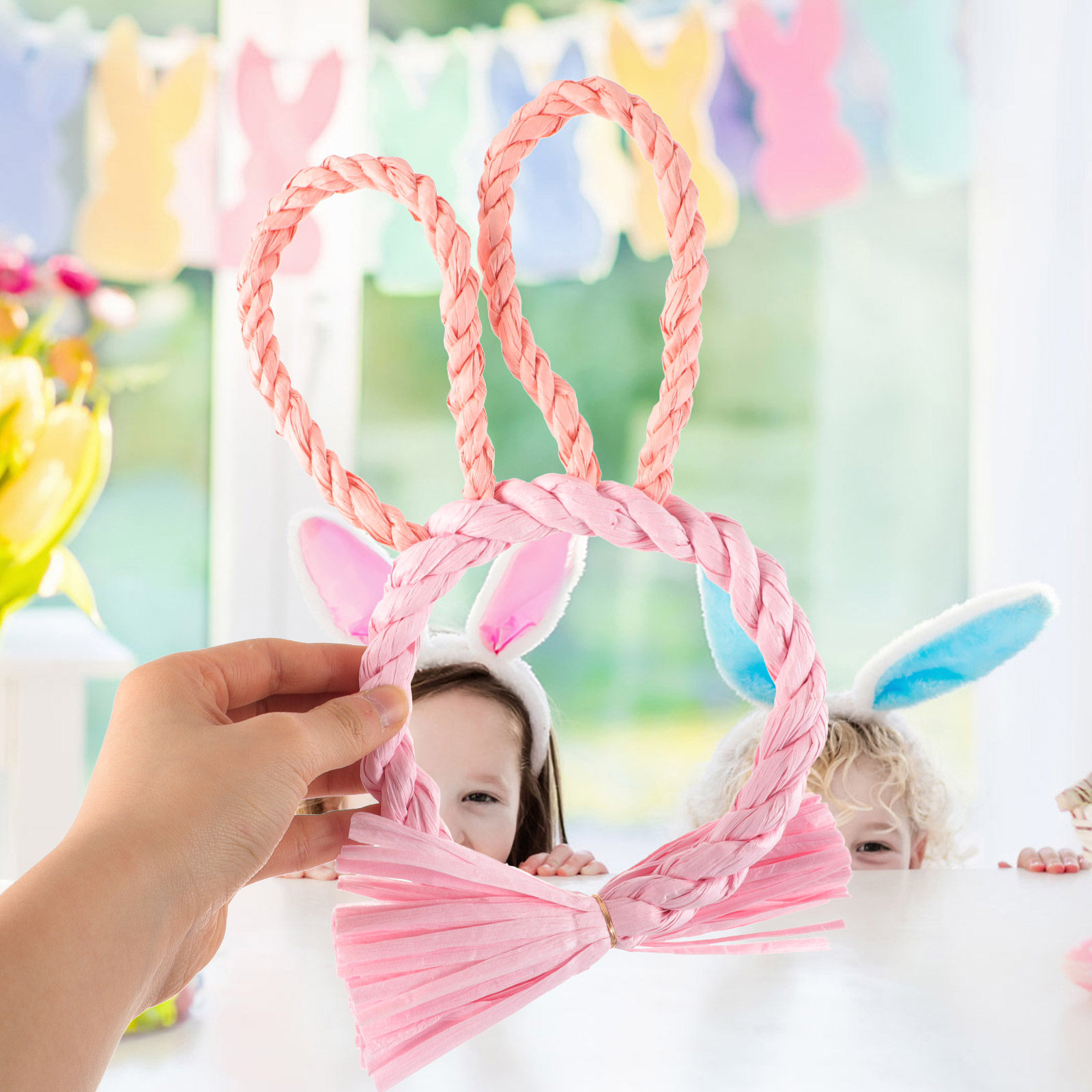 Art And Craft For Nursery - Dekoracje do klasy z motywem króliczków,