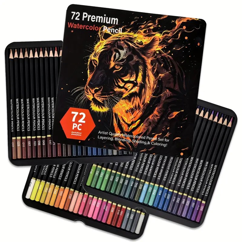 Colored Pencil Professional - Brutfuner 72 kredki akwarelowe - zestaw