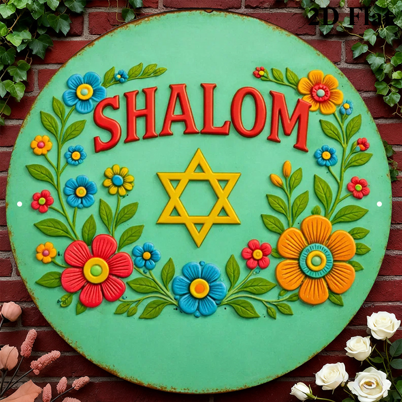 Art & Craft Paper Quilling - CIFBUY Shalom Gwiazda Dawida Aluminiowa Dekoracja