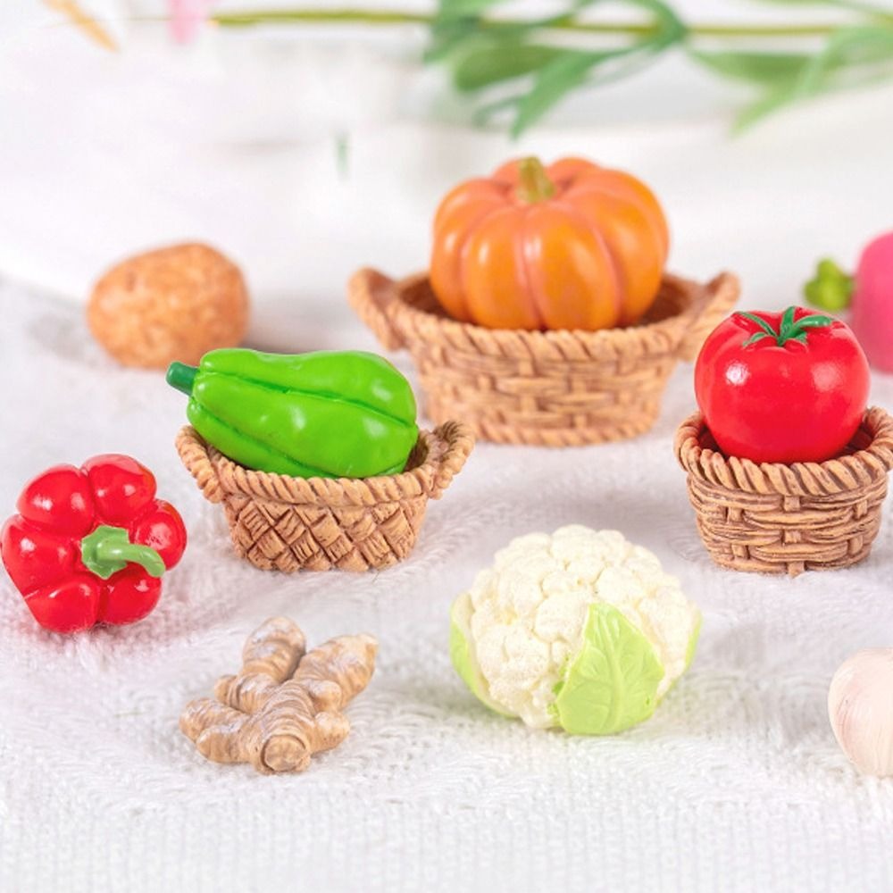Art And Craft Vegetable - Śliczne figurki warzyw miniatury rzemiosło żywiczne