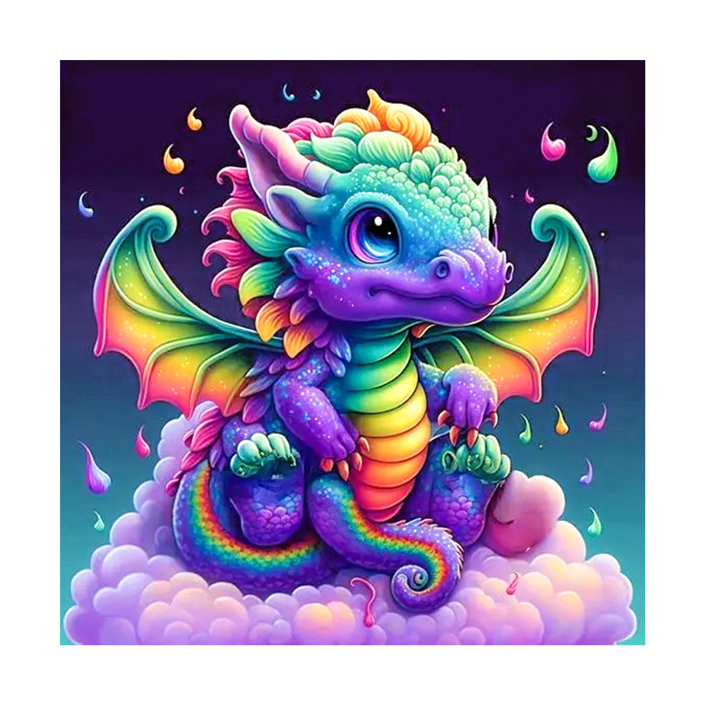 Art Craft Rainbow - Uroczy Zestaw do Malowania Diamentami z