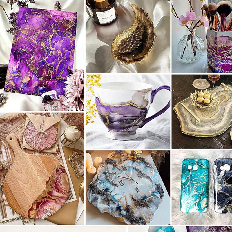 1 Zestaw pigmentów żywicznych  – Alcohol Ink Set recenzja i cena