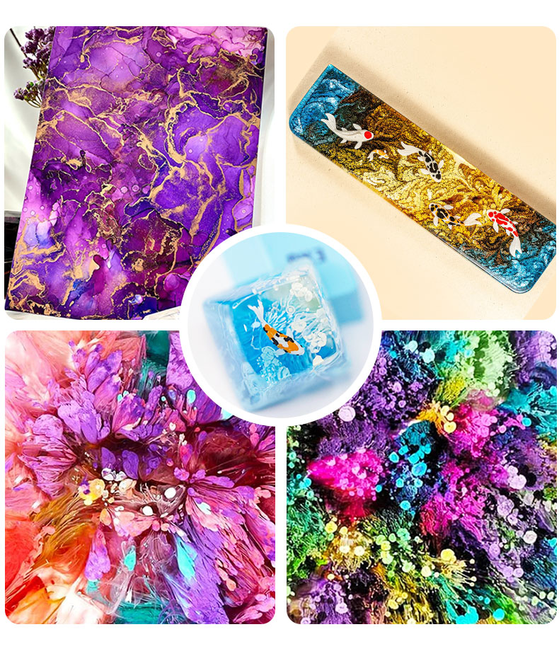 10ml Atrament alkoholowy Art Ż – Alcohol Ink Set recenzja i cena