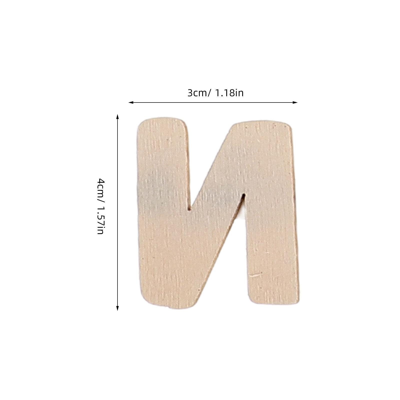 1 zestaw drewnianych liter alf – Art And Craft For Nursery recenzja i cena