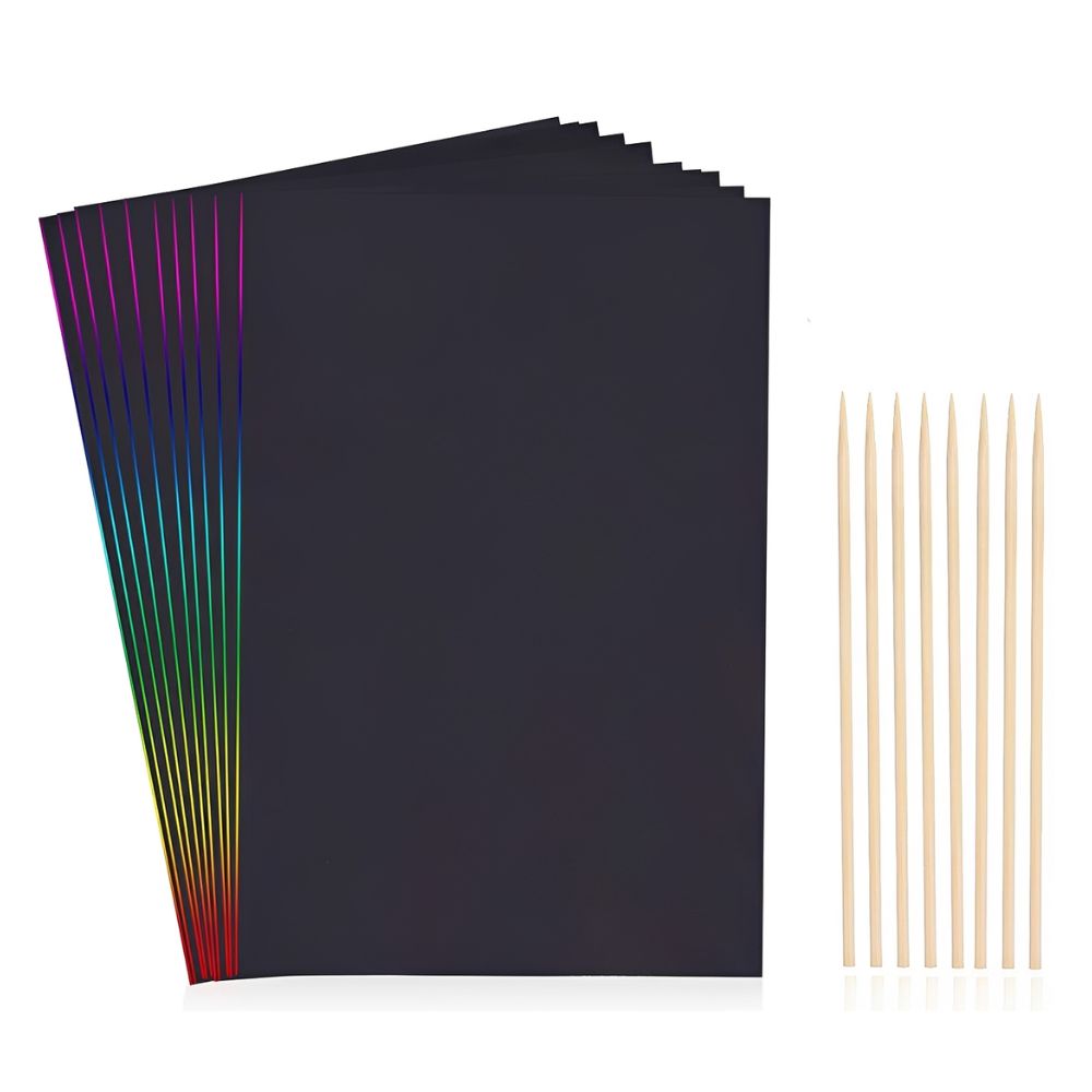 20 szt. arkuszy tęczowego papi – Art Craft Rainbow recenzja i cena