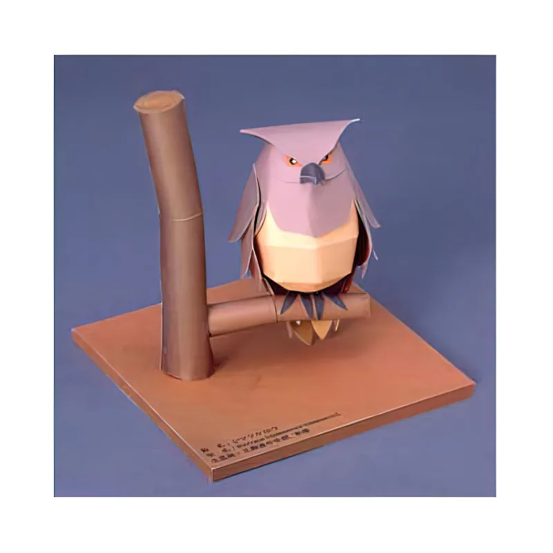 Blakiston's Fish Owls Origami  – Art Craft Cardboard recenzja i cena