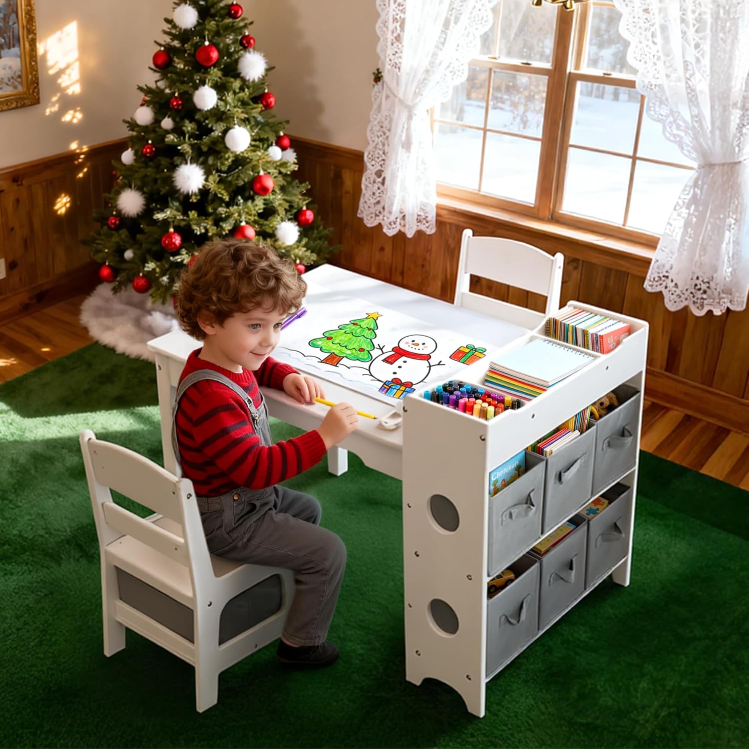 Zestaw stolik i krzesło dla dz – Art And Craft For Nursery recenzja i cena