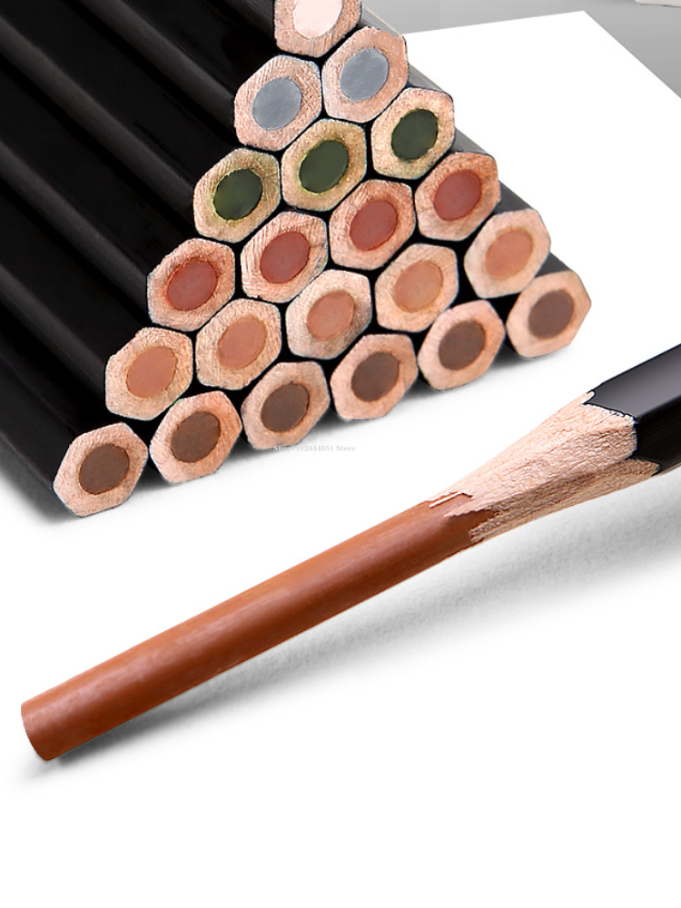 Ołówki o grubości 4mm kolorowe – Colored Pencil Professional recenzja i cena