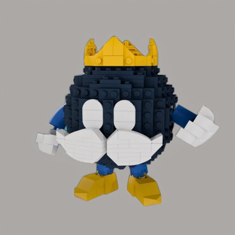 387 elementów MOC Marioes King – Art Craft Idea recenzja i cena
