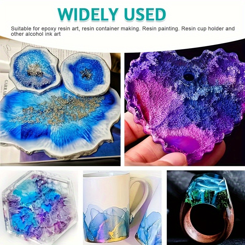 Zestaw metalicznych farb do re – Alcohol Ink Set recenzja i cena