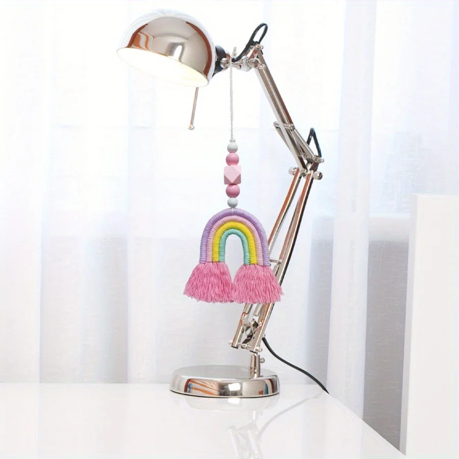 Różowe Tęczowe Kuranty Wietrzn – Art And Craft For Nursery recenzja i cena