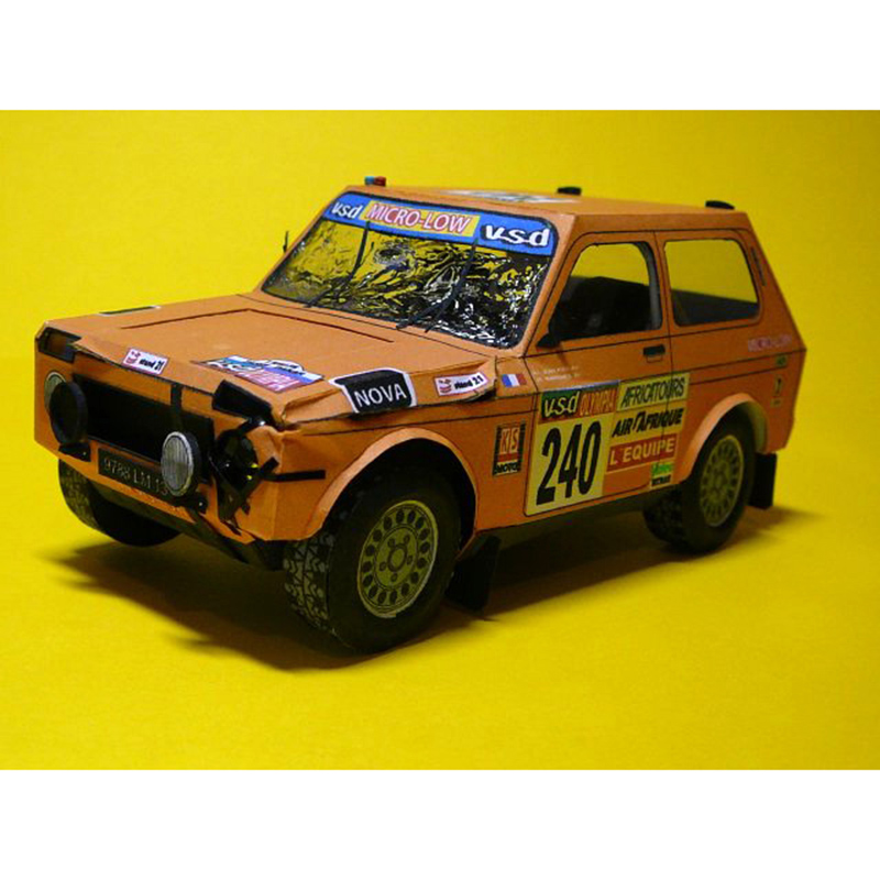 LADA NIVA 1985 1:32 Dakar rajd – Art Craft Cardboard recenzja i cena