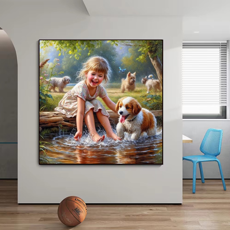 Portret Diamentowy 5D Dziewczy – Art Craft Hobbies recenzja i cena