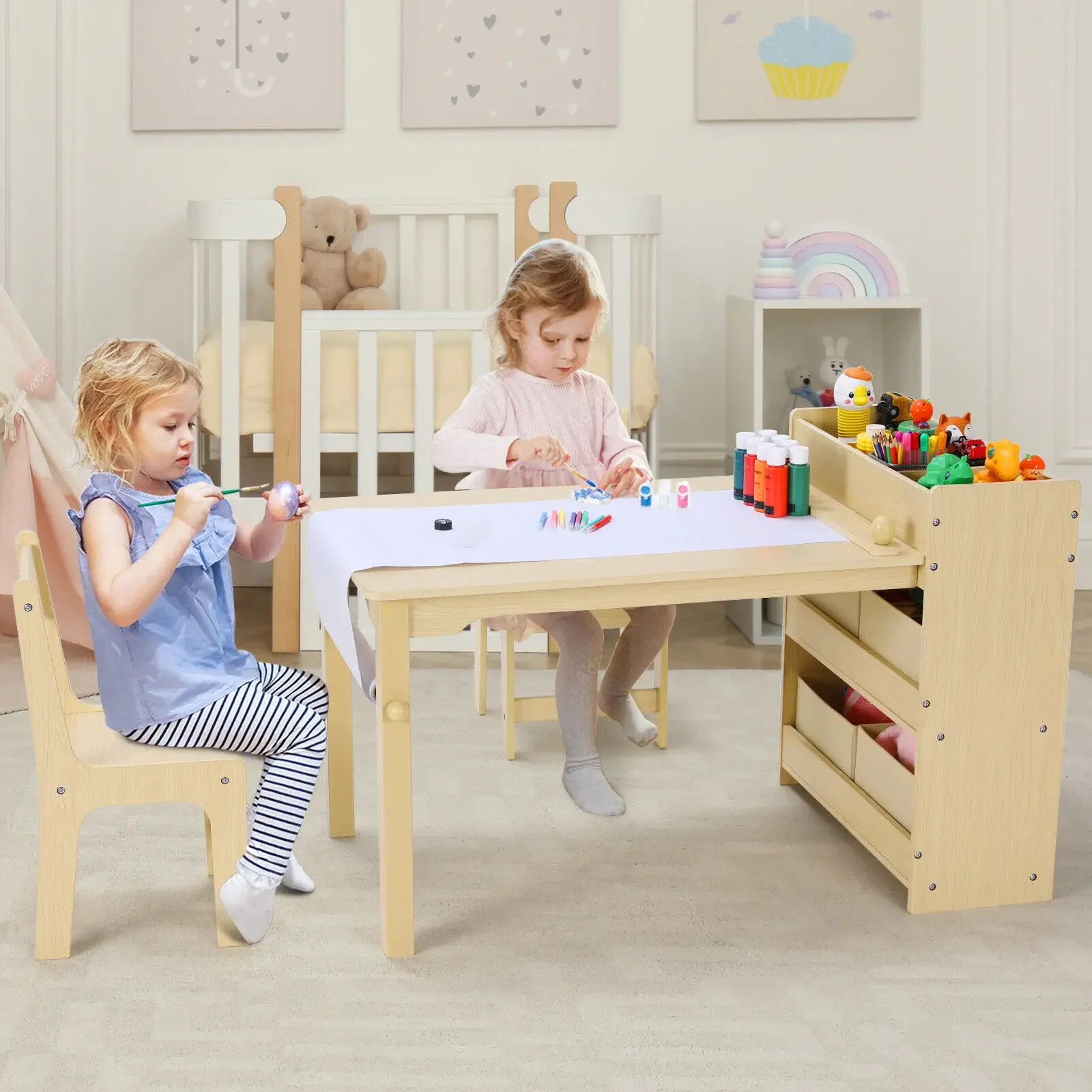 Zestaw stół i 2 krzesła dla dz – Art And Craft Quotes For Kids recenzja i cena