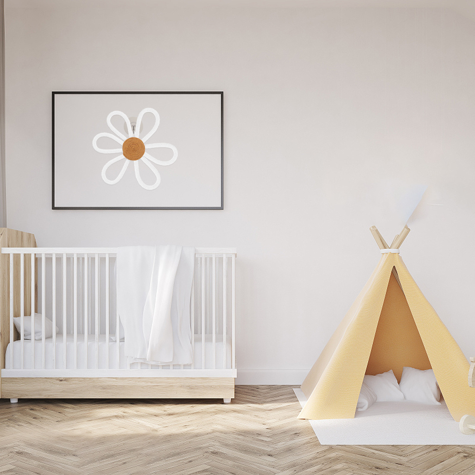 Dekoracja ścienna z tkanych st – Art And Craft For Nursery recenzja i cena