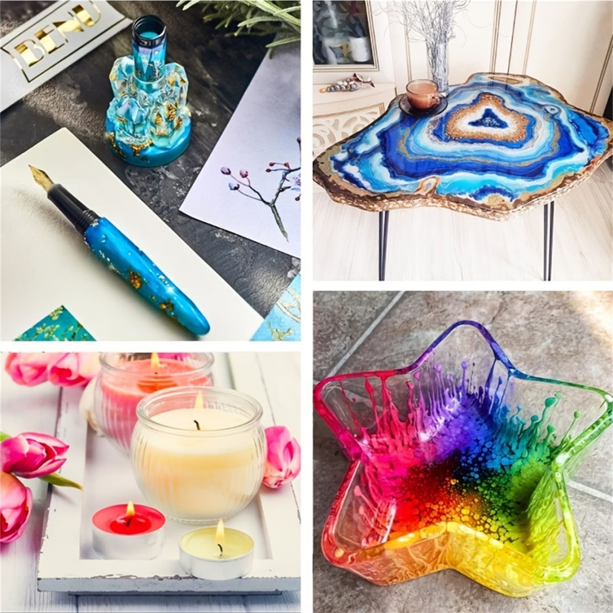 10 Kolorów/Zestaw Półprzezrocz – Alcohol Ink Set recenzja i cena