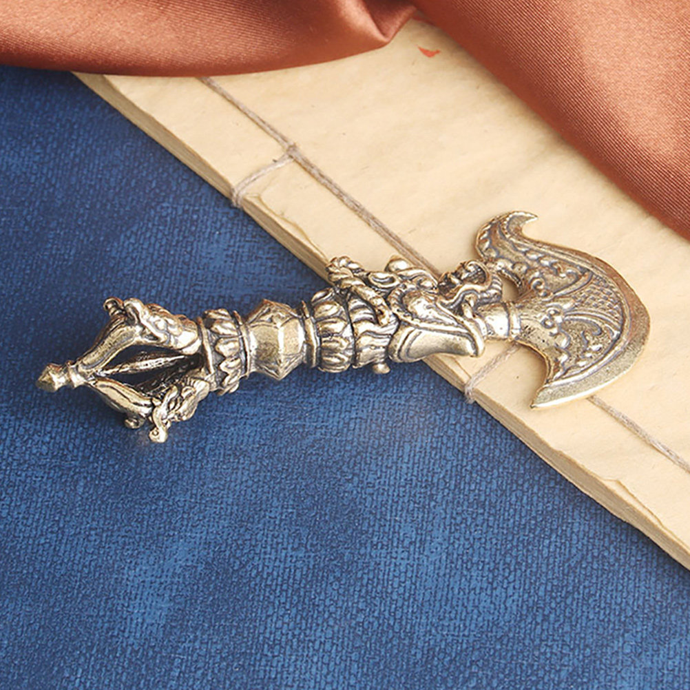 Miniaturowa Vajra, mosiężny or – Art Craft Decoration recenzja i cena