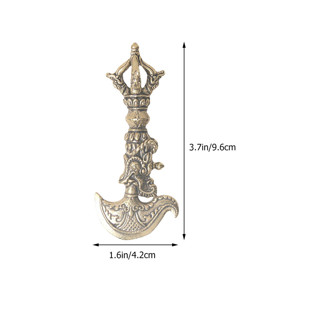 Miniaturowa Vajra, mosiężny or – Art Craft Decoration recenzja i cena