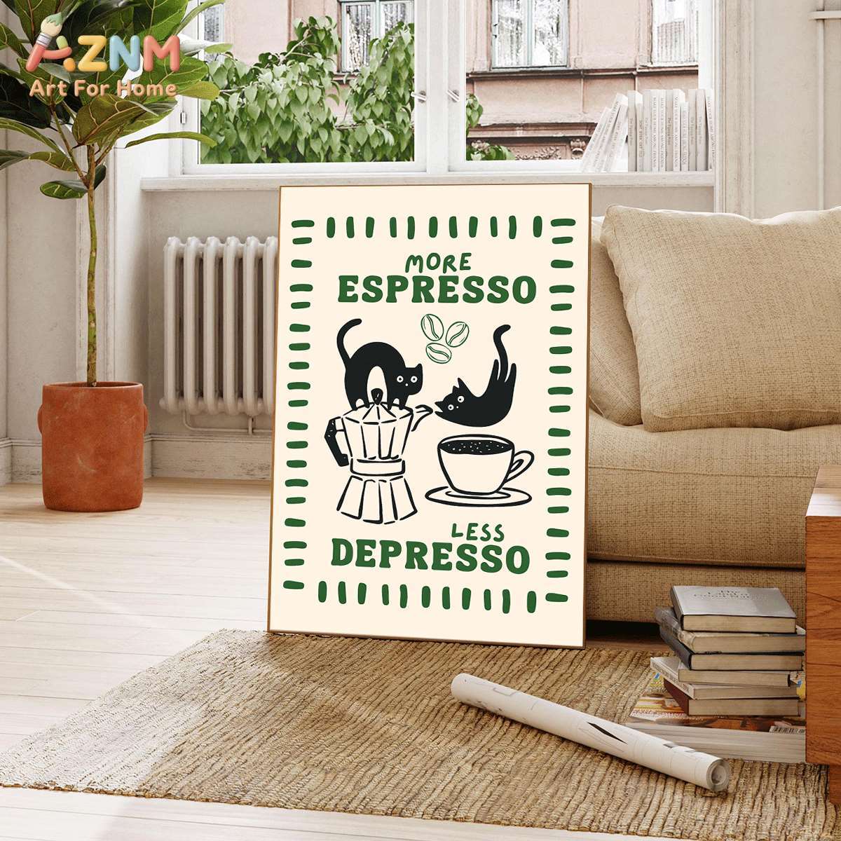 AZNM Więcej Espresso Mniej Dep – Art Craft Kitchen recenzja i cena