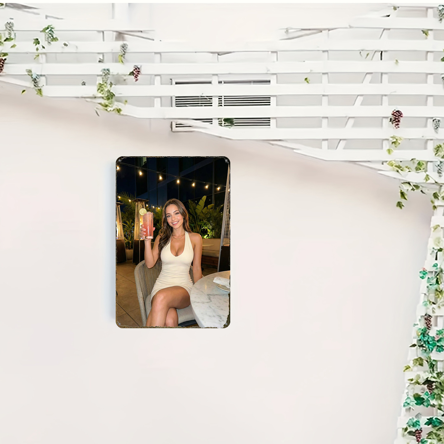 Metalowy szyld 2D w stylu vint – Art Craft Decoration recenzja i cena