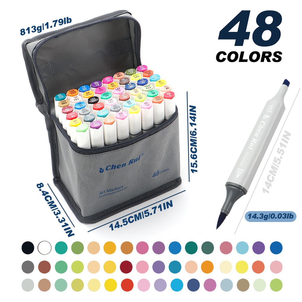 48/60 szt. Przenośne markery a – Alcohol Ink Set recenzja i cena