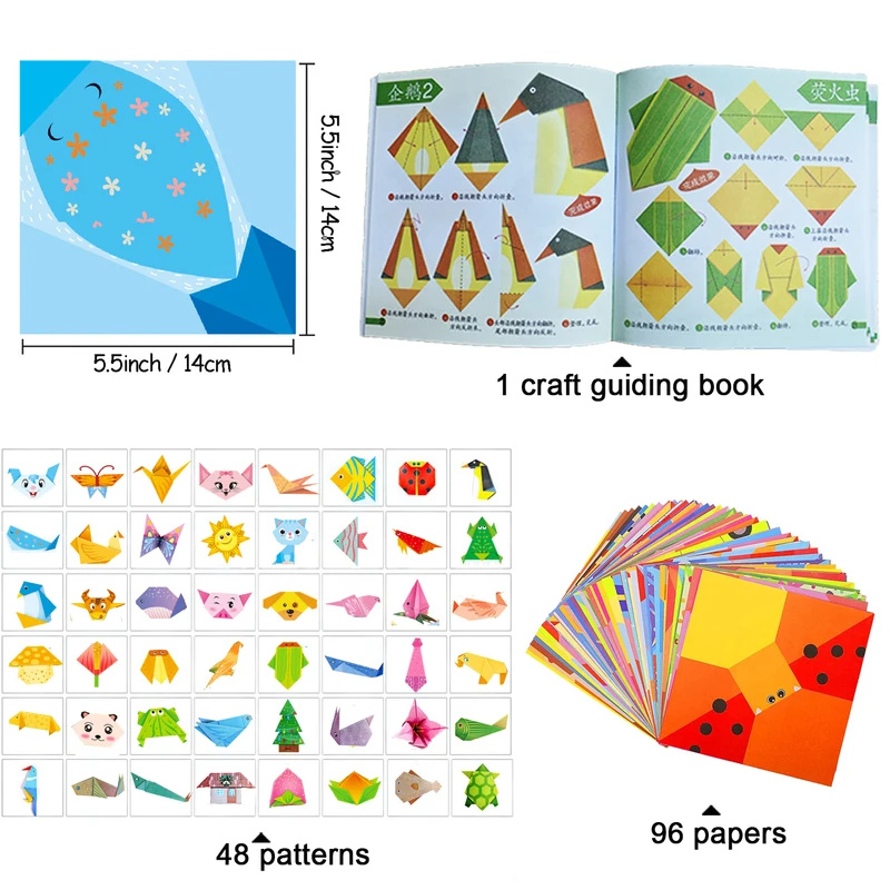 Zestaw do origami z 30/96 kart – Art Craft Rainbow recenzja i cena