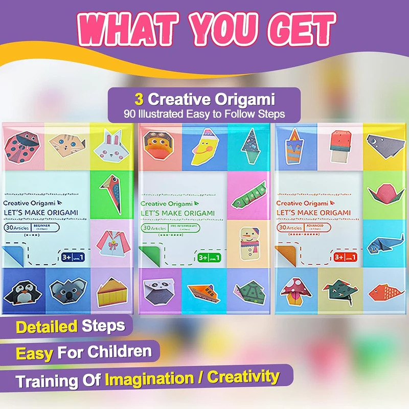 Zestaw do origami z 30/96 kart – Art Craft Rainbow recenzja i cena