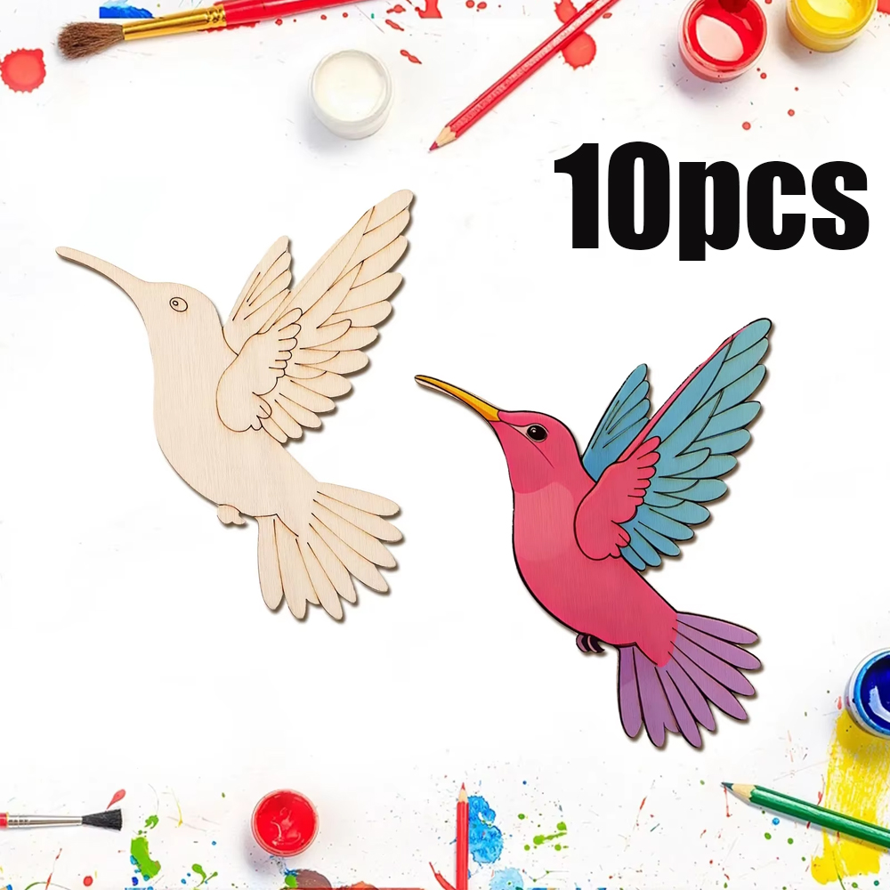 10 szt. Niedokończonych drewni – Art Craft Decoration recenzja i cena