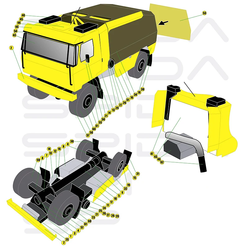 Tatra 815 2008 Truck 1:53 Daka – Art Craft Cardboard recenzja i cena
