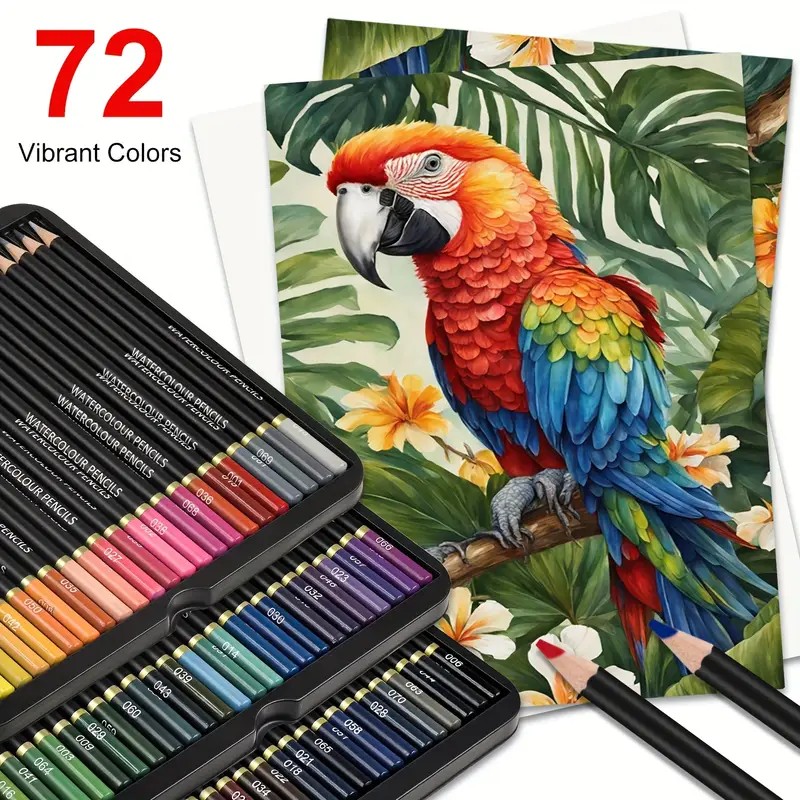 Brutfuner 72 kredki akwarelowe – Colored Pencil Professional recenzja i cena