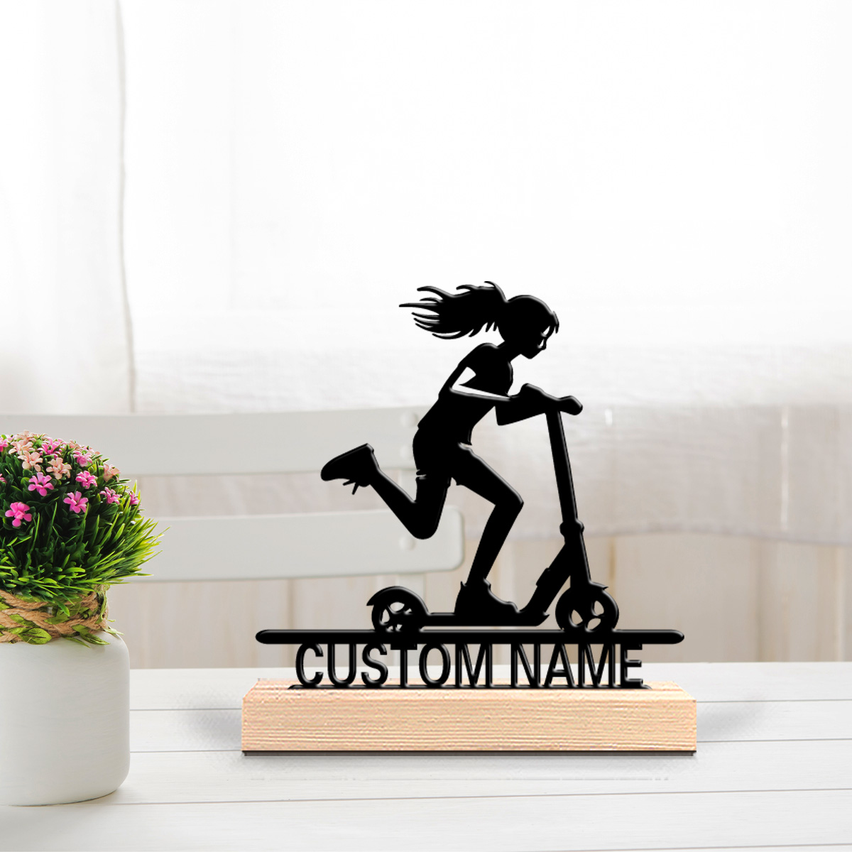 1 szt. skuter z własnym imieni – Art Craft Decoration recenzja i cena