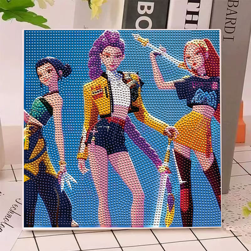 Anime Hunters Gilrs Lumi Mila  – Art Craft Decoration recenzja i cena