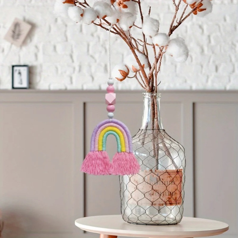 Tęczowe dzwonki wietrzne, tkan – Art And Craft For Nursery recenzja i cena