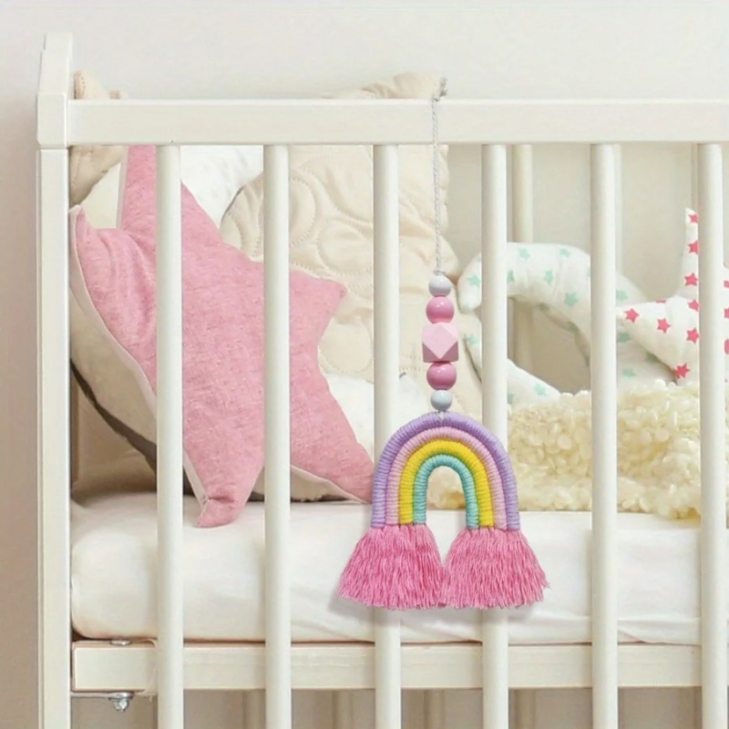 Tęczowe dzwonki wietrzne, tkan – Art And Craft For Nursery recenzja i cena