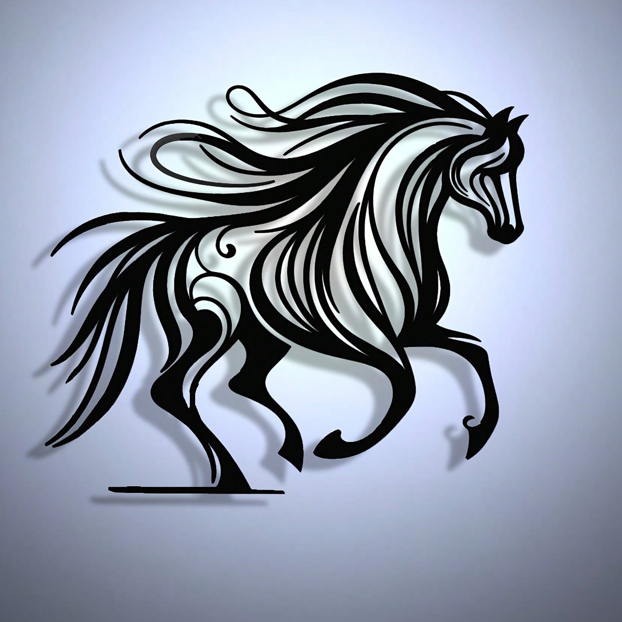 Metalowa dekoracja ścienna z m – Art Craft Logo recenzja i cena