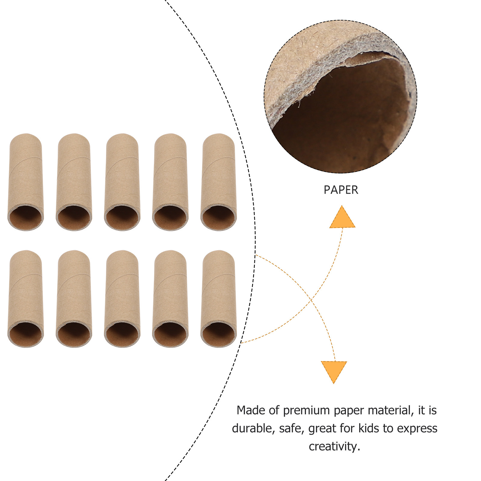 15 sztuk tub z papieru kraftow – Art Craft Cardboard recenzja i cena