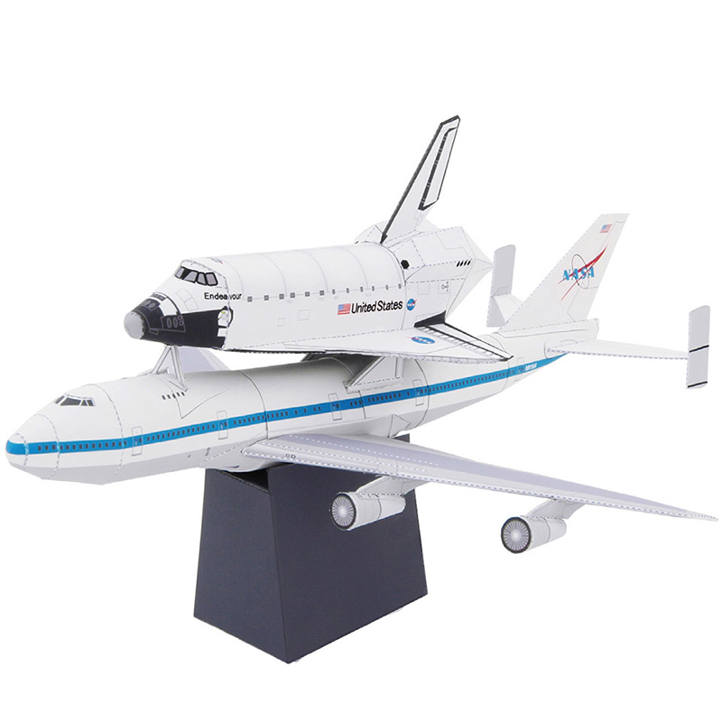 Boeing 747 wahadłowiec samolot – Art Craft Cardboard recenzja i cena